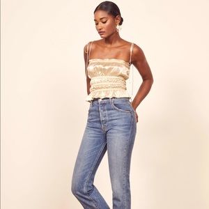 REFORMATION- VIVIANA TOP Large